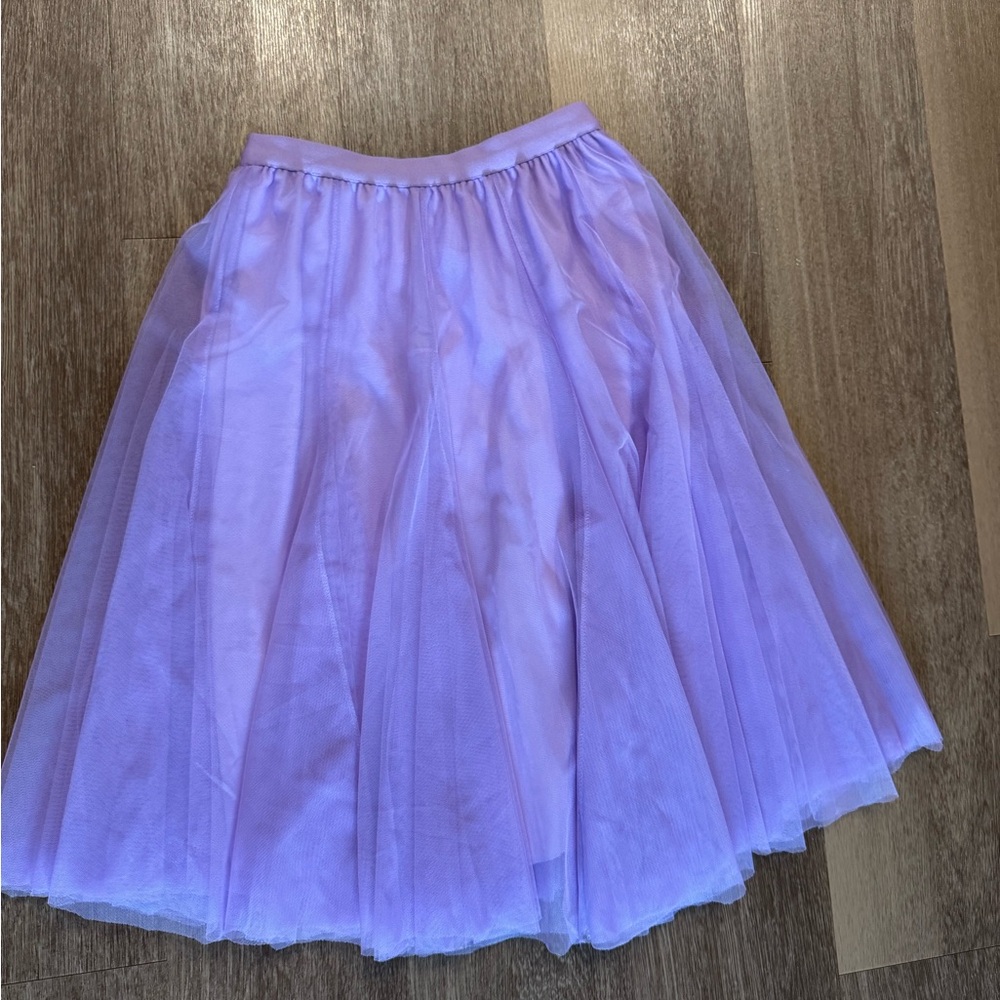 Lavender Tulle Skirt